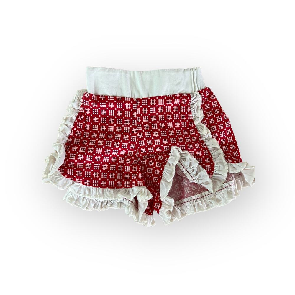 EUC 3/6m Persnickety ruffle Shorts